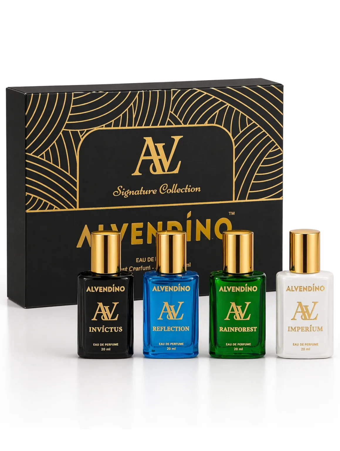 Signature Collection Luxury Gift Set for Men - 4×20ml